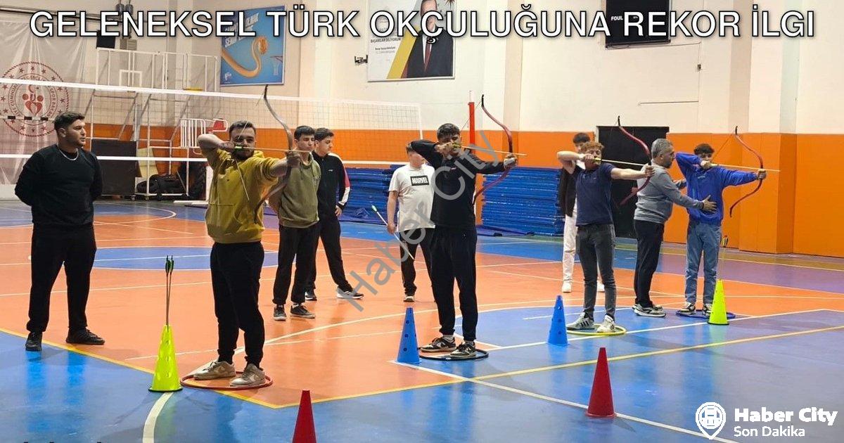 "Sarıgöl'de Tarihi Miras Canlanıyor: Geleneksel Türk Okçuluğuna Rekor İlgi" başlıklı haber için foto