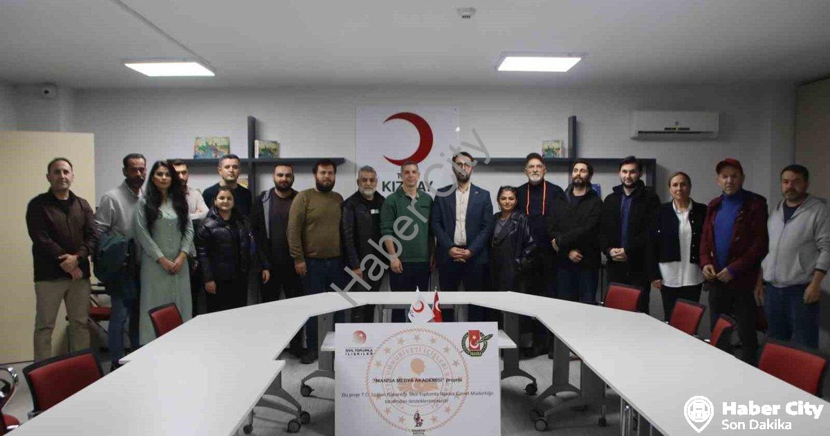 "Manisa Medya Akademisi'nde Yapay Zeka Dönemi Resmen Başladı" başlıklı haber için fotorealistik, pro