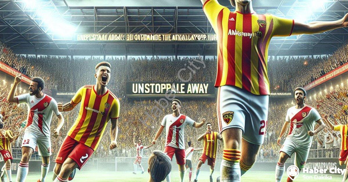 "Göztepe Deplasmanda Durdurulamıyor: Antalyaspor Engelini de Aştı" başlıklı haber için fotorealistik