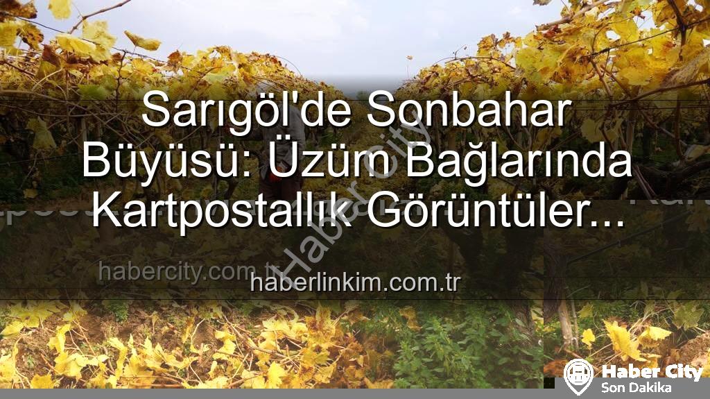 Sarıgöl üzüm bağları - Sarıgöl'de Sonbaharın Büyüsü: Üzüm Bağlarında Kartpostallık Manzaralar Eşliğinde Budama İşleri Başladı