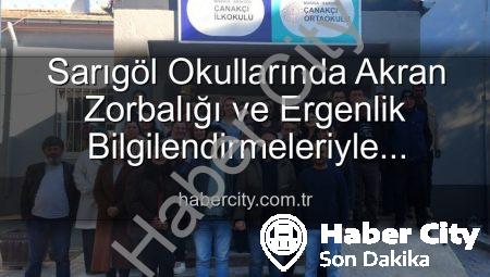 Sarıgöl Okullarında Akran Zorbalığı ve Ergenlik Bilgilendirmeleriyle Farkındalık Seferberliği Başladı